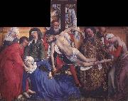 Rogier van der Weyden Korsnedtagningen oil painting artist
